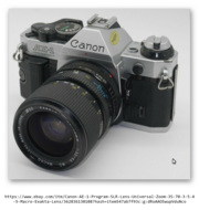 Пленочная зеркальная SLR фотокамера Canon AE1 P